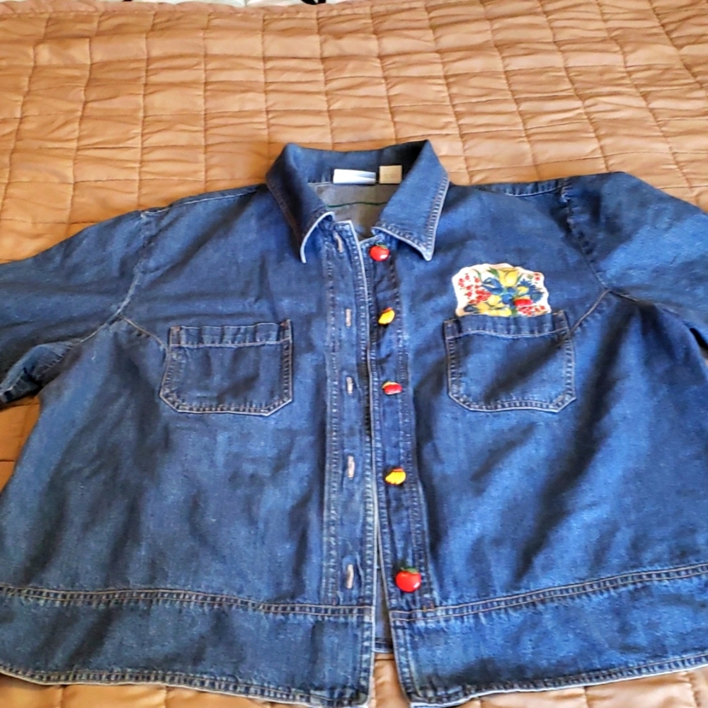 VTG Liz Claiborne denim jacket